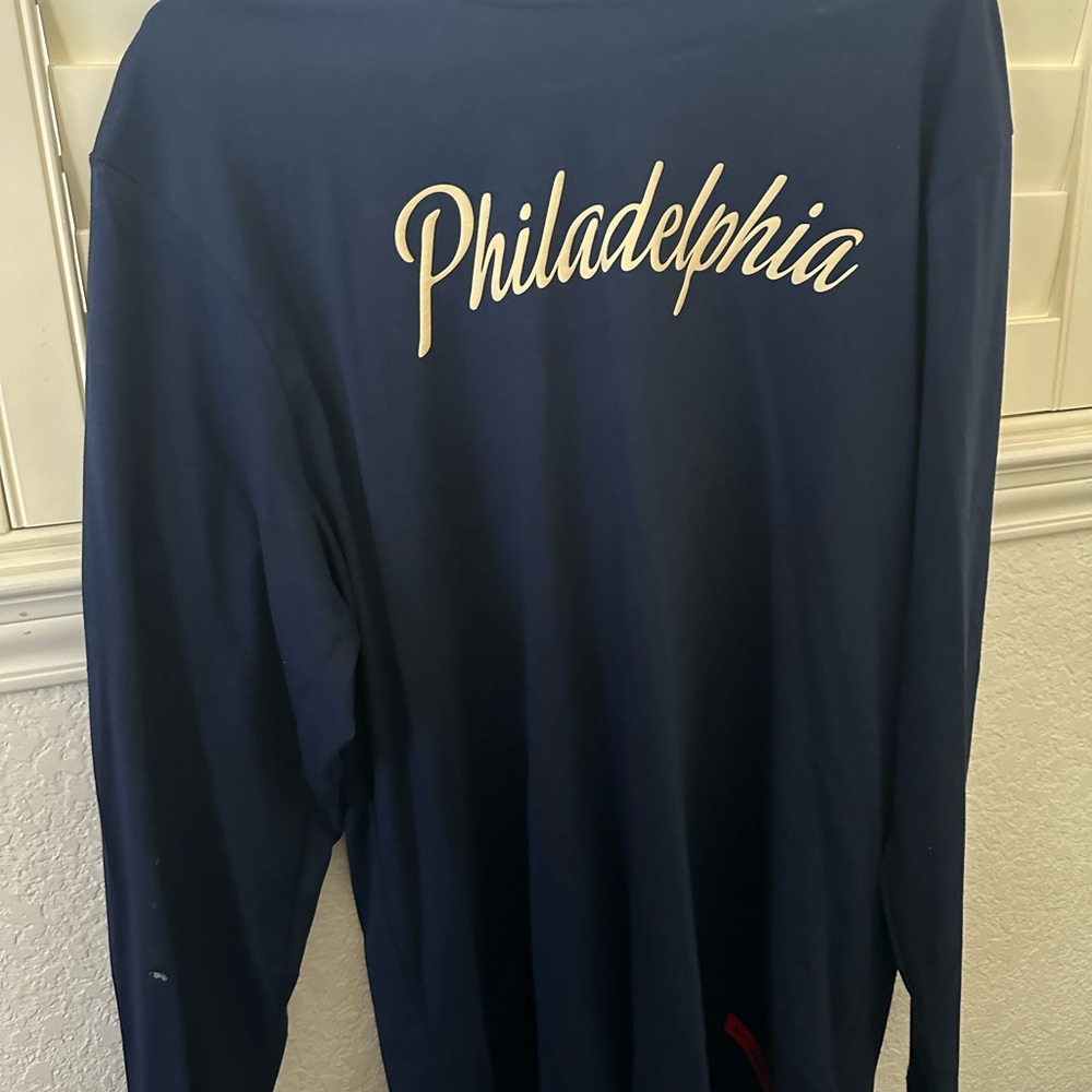 Nike Navy Blue Long Sleeve Shirt